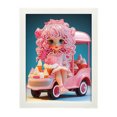 thumbnail image 1 of Kits Arte Diamantes Personajes Dibujos Animados Pintura Niña Con Marco para Del, 1 of 9