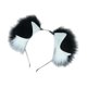 thumbnail image 2 of Diadema con orejas de perro jinwen para disfraz de Halloween Negro, 2 of 8