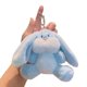 thumbnail image 5 of 1 unidad de llavero de dibujos animados de conejo de ojos azules de peluche suave Scho Sincero Electrónica, 5 of 5