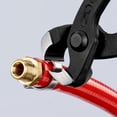 thumbnail image 4 of Pinza para orejas Knipex Tools 10 98 i220 8.75, mordaza delantera, color rojo, 4 of 8