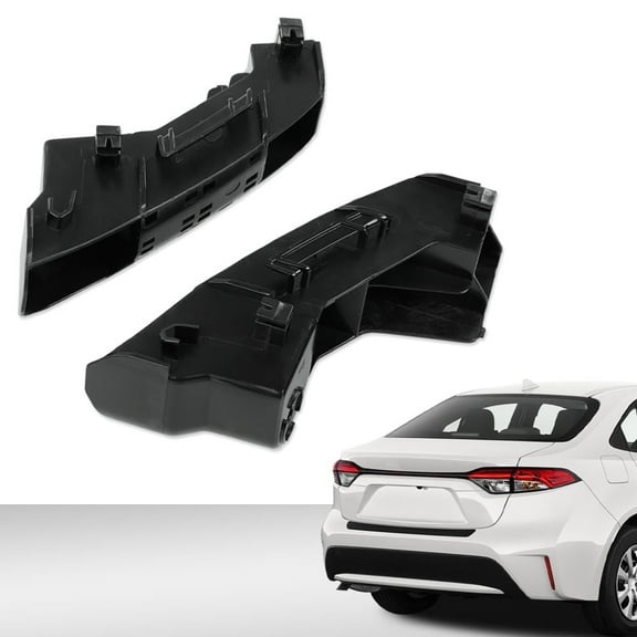 PIT66 Rear Bumper Retainer Brackets Left Right Fit For Toyota Corolla Sedan 2020-2022