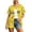 2-Yellow, variant on Baseball Button Up Shirt for Women Graphic Baseball Game Day Fan Jersey Short Sleeve Tops