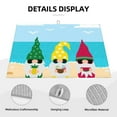 thumbnail image 3 of Sikiie Gnomes On The Beach Dish Drying Mat, Kitchen Counter Mat, Self Drying Mat for Kitchen Counter Dish Drying Pad ,for Dishes, Utensils, Pots and Pans（24" x 18"）, 3 of 7