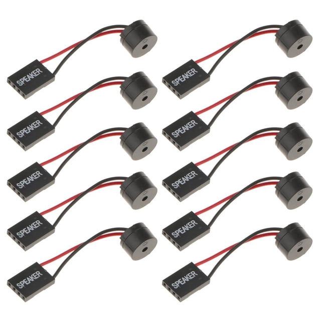 10x Interno de ordenador Del Audio Sonido de 1 piece , Zumbador para s Computadoras Portátiles shamjiam Zumbador interno de la placa base
