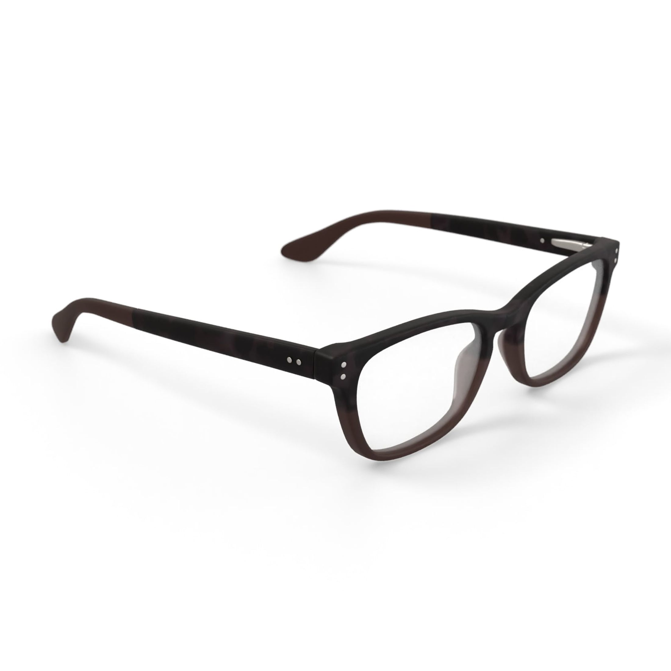 Jonas Paul Youth Lincoln/Lauren Square Prescription Eyeglasses with Case, Blush Tortoise