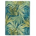 thumbnail image 1 of Erbanica Tapis Intérieur Extérieur à Feuilles Vertes, Design Unique, Facile à Nettoyer, 1 of 5