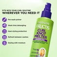 thumbnail image 4 of (2 pack) Garnier Fructis Curl Knot Melter Detangling Hair Spray, 8.5 fl oz, 4 of 9