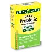 Spring Valley Daily Probiotic Dietary Supplement, 30 count