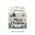 thumbnail image 3 of Hvmvliv 12x71 Inch Christmas Linen Table Banner with Festive Holiday Patterns for Dining Table Home Party Table Runners Decoration Multicolor, 3 of 6