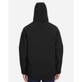 thumbnail image 3 of North End 88159 Men's Glacier Insulated Three-Layer Fleece Soft Shell Hood Jacket with Detachable Hood-Black-2XL, 3 of 5