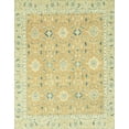 thumbnail image 1 of Ahgly Company Indoor Rectangle Abstract Brown Gold Abstract Area Rugs, 2' x 5', 1 of 6