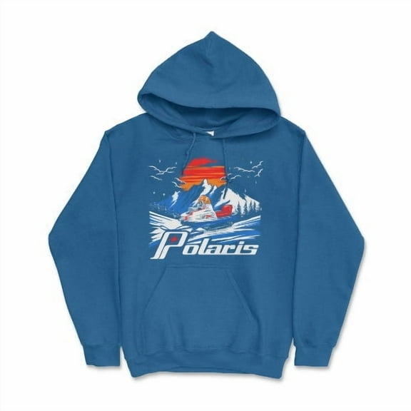 Polaris Retro 70s Snowmobile Hoodie