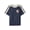 Thunder Blue, variant on Boys Short Sleeve Striped Varsity Soccer Jersey, Sizes XS-XXL