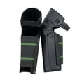 thumbnail image 2 of BAOSITY Motorcycle Knee Pads Leggings Covers Motorcycle Windproof Leg Gaiter Knee Mat for Riding Skating Skating Fishing Outdoor PU Leather, 2 of 8