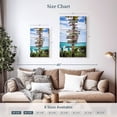 thumbnail image 3 of Elephant Stock Key West Destination Signs Wall Art - Vertical Multi Panel Canvas - Living Room Wall Decor - Places Multi Panel - Purple And Blue Decor - 14" x 23", 3 of 4