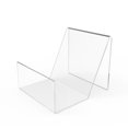 thumbnail image 2 of FixtureDisplays® Literature, Clear Acrylic Catalog, Book, CD, DVD, Stand 11804 - 6 pack, 2 of 4