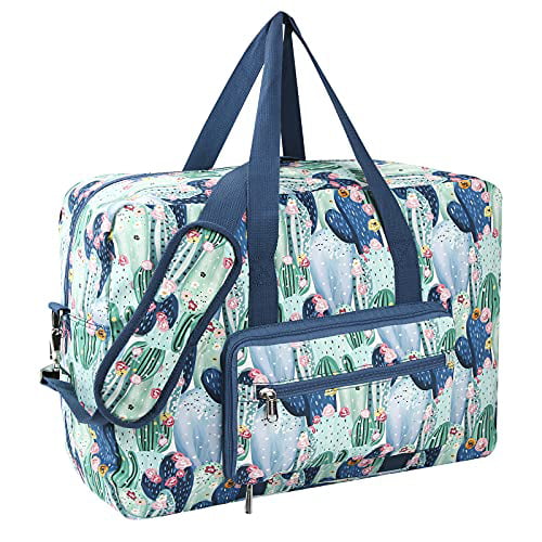 Flamingo Love Travel Carry-on Luggage Weekender Bag Overnight Tote Flight Duffel In Trolley Handle