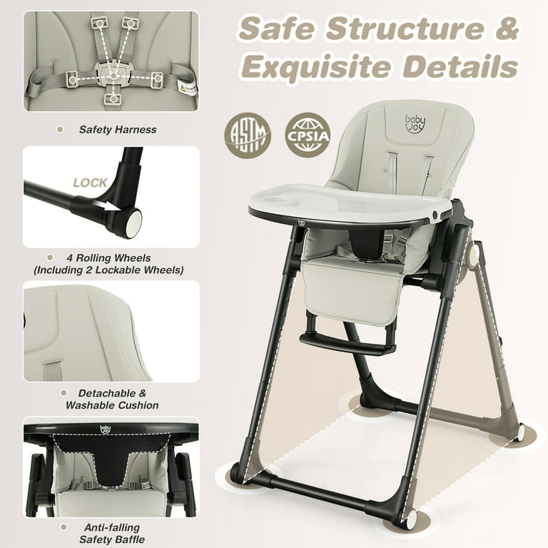 Free Shipping! Babyjoy 4-in-1 Foldable Baby High Chair Free Shipping! Babyjoy 4-in-1 Foldable Baby High Chair