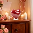 thumbnail image 5 of Uuiauoio Acrylic Decorative Sign Valentine'S Day Angel Crystal Heart 2D Flat Print Acrylic Decorative Desktop Decoration for Home Office Garden with Stand, 5 of 7