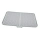 thumbnail image 5 of Alfombrilla de secado de platos, almohadilla de secado higiénica de silicona para cocina, almohadilla de drenaje seco que evita Gris, 5 of 9