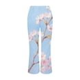 thumbnail image 5 of Bovemsi Wide Leg Pants Woman 2025 New Summer Flower Lightweight And Loose Casual Colorful Imitation Jeans Travel Pants, 5 of 9