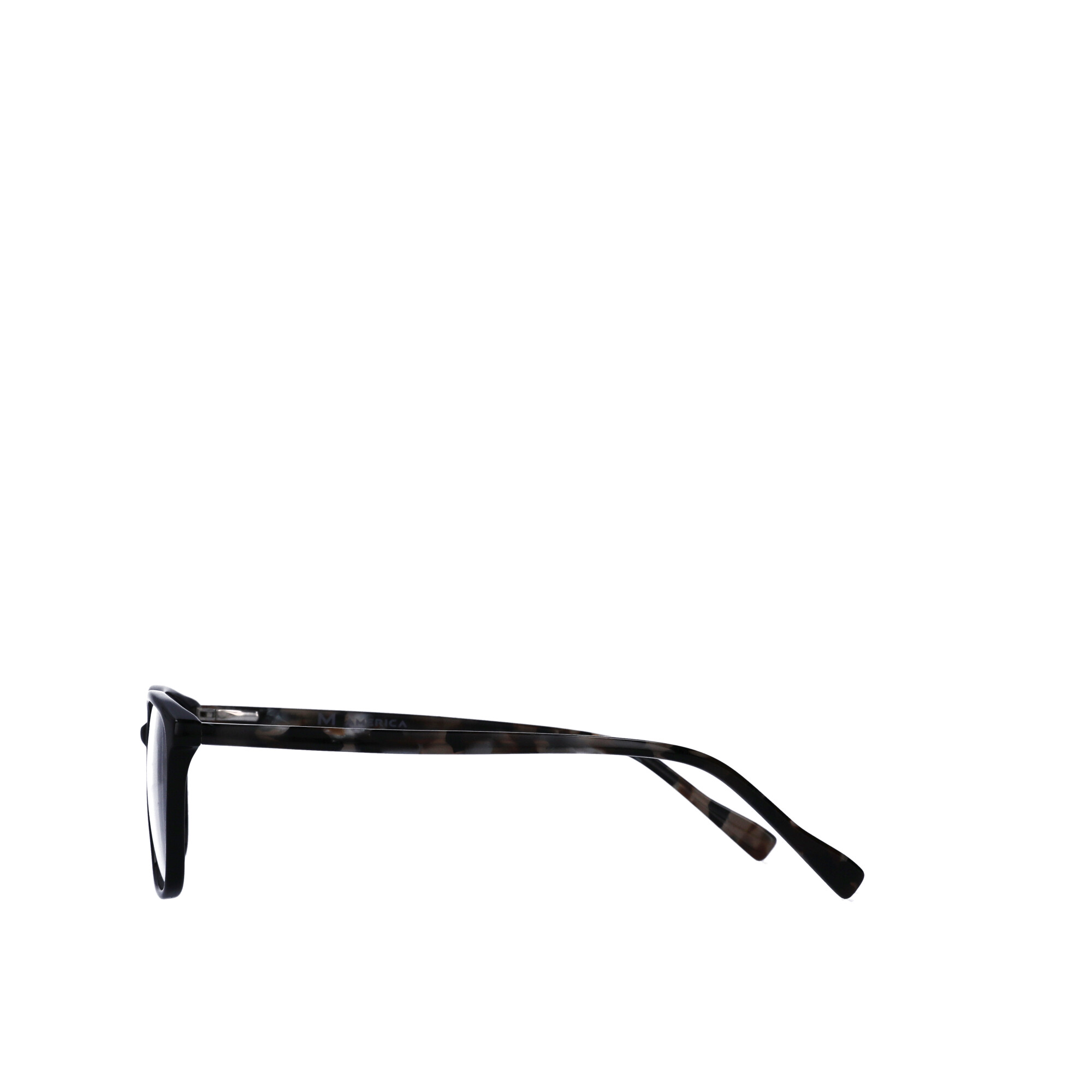 M America Women's Rx'able Square Plastic Eyeglasses, 54.5-16.0-145 , Autumn, Black Tortoise, 1 pair