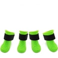 thumbnail image 1 of (XS) Botas para perros de 4 estaciones, protector de patas, botas de lluvia de gel de sílice, zapatos de invierno para mascotas, impermeables, antideslizantes, suaves, para exteriores, 1 of 5