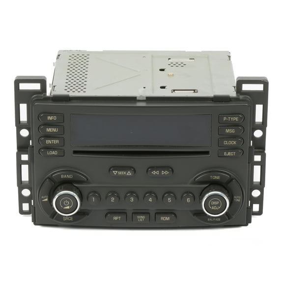 Restored 2007 Chevrolet Malibu AM FM Radio 6 Disc CD Player Part Number 15941282 Opt UC6 (Refurbished)