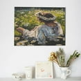 thumbnail image 6 of Logiee Girl In Field Of Daisies Print Canvas Wall Art,Canvas Picture Prints with Frame, Wall Art Decorative,Canvas Decorative,Suitable for Living Room Bedroom Office Room 30x40, 6 of 6
