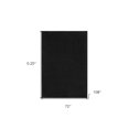 thumbnail image 5 of 6' X 9' Black Non Skid Indoor Outdoor Area Rug, 5 of 5
