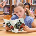 thumbnail image 6 of Wirebound Notebook Hardcover Spiral Notebooks Old Train with Flowers, 60 Pages, 80 GSM, 5.7 x 8.3in, 6 of 6