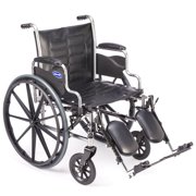 Invacare Tracer IV XL Heavy Duty Wide Wheelchair 24"x18" w/ Elevating Legrests