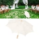 thumbnail image 5 of Evonecy Sombrilla de Encaje, Paraguas de Boda, Duradero Hermoso romántico para Bodas Nupciales(Beige, Large) encaje Prop, 5 of 8