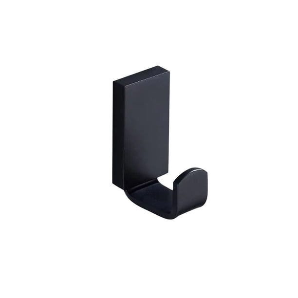 Cateissary Gancho Colgador de acero inoxidable Soporte adhesivo Montado en la pared Ganchos lisos Estante Gadgets Almacenamiento de toallas Estante de Juegos de accesorios de baño tipo 12 Cateissary HA010055-12