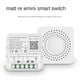 thumbnail image 2 of Interruptor Inteligente Mattre WiFi de 16 a con MedicióN de EnergíA Mini Interruptor Inteligente Control de Vida Inteligente Compatible con Home, 2 of 5