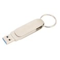 thumbnail image 2 of Keychain Flash Drive 2 in 1 OTG USB3.0 TO USB C Mobile Phone Computer Dual Use 360° Rotation U Disk 64GB, 2 of 5