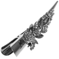 thumbnail image 4 of Barrettes Décoratives Femmes Gris Cristal Lot de 1, 4 of 7
