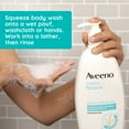 thumbnail image 6 of Aveeno Calm + Restore Daily Body Wash for Sensitive Skin, 18 fl. oz, 6 of 9