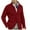 Burgundy, variant on Men Blazer Knit Cardigan Shawl Collar Button Blazer Cardigan Shawl Collar Buttons Knit Cardigan Sweater