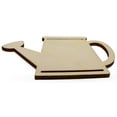 thumbnail image 2 of Watering Can Wooden Plaque DIY Crafts Blanks Unfinished 5.35 Inches, 2 of 2