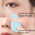 thumbnail image 4 of 12 piezas de esponja cosmética, polvo mineral, herramienta de maquillaje húmedo y seco (azul), 4 of 5