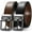 Black/Coffee, variant on Men's Belt, Reversible Leather Belts for Men Dress Belts,One Reverse For 2 Sides Casual Belt