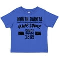 thumbnail image 3 of Inktastic North Dakota Awesome Since 1889 Boys or Girls Toddler T-Shirt, 3 of 5