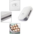 thumbnail image 1 of Caja De Almacenamiento De Huevos, Caja De Huevos De Plástico, Caja De Almacenamiento De Huevos De Cocina, Caja De Huevos con Cajón, Adecuada para Refrigeradores, Congeladores, Vaji, 1 of 2