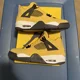 thumbnail image 1 of Ni - ke Ni - ke Air Jordan Retro 4 Lightning GS 408452-700 Size 6.5Y/8W Authentic NEW, 1 of 5