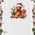 thumbnail image 4 of Adorno colgante VODAPYC Christmas Gingerbread Man, kit de bricolaje, 4 of 7