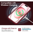 thumbnail image 5 of Liquid Silicone Case for iPhone 15 Plus - [Camera All-Round Protection] [Soft Microfiber Lining Anti-Scratch] 4 Layer Full Covered Shockproof Gel Rubber Phone Case Cover, 6.7", Red, 5 of 16