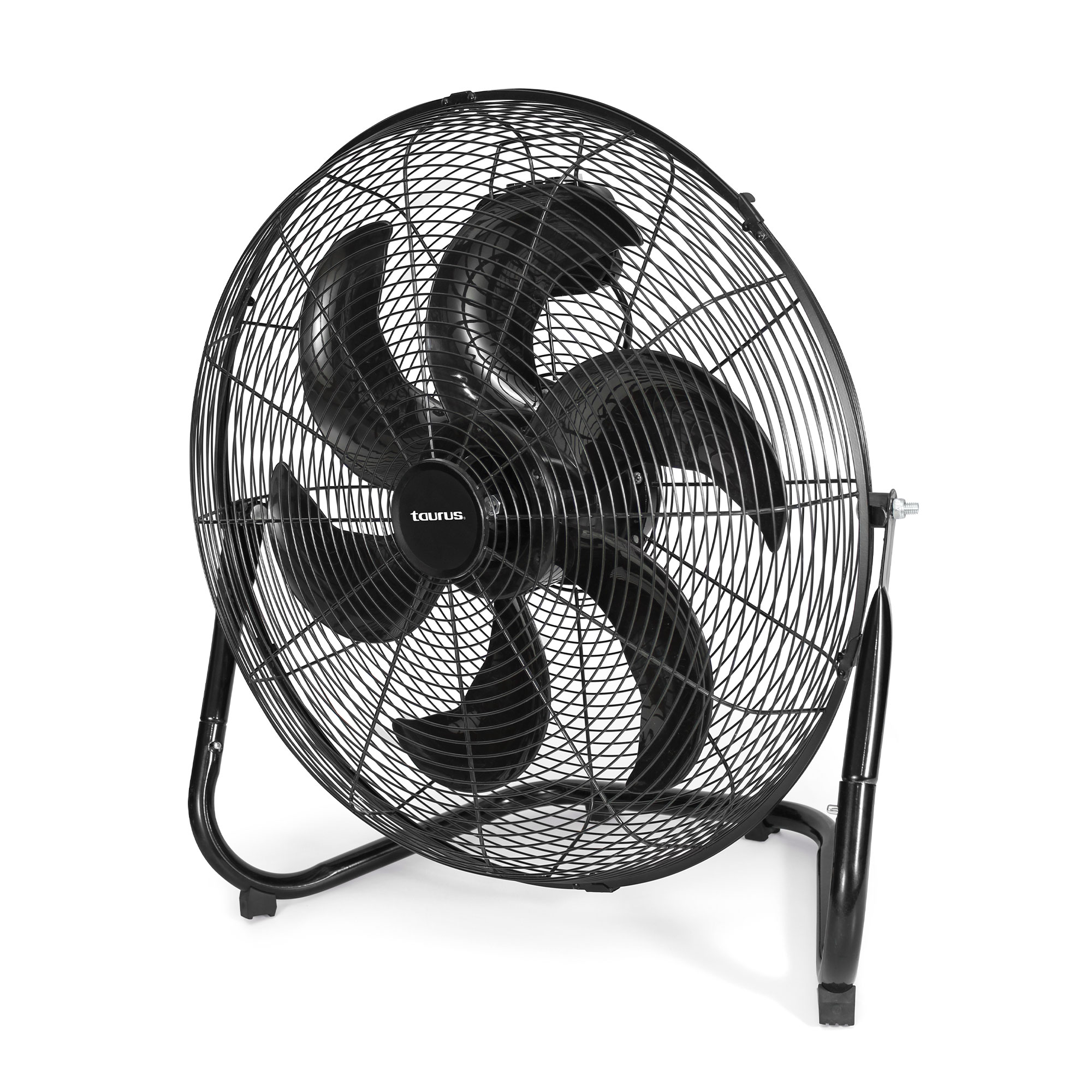 Taurus FLASH 20” Industrial Floor Fan, Metal Grill with Aerodynamic Plastic Blades, High Velocity Cooling for Garage & Patio