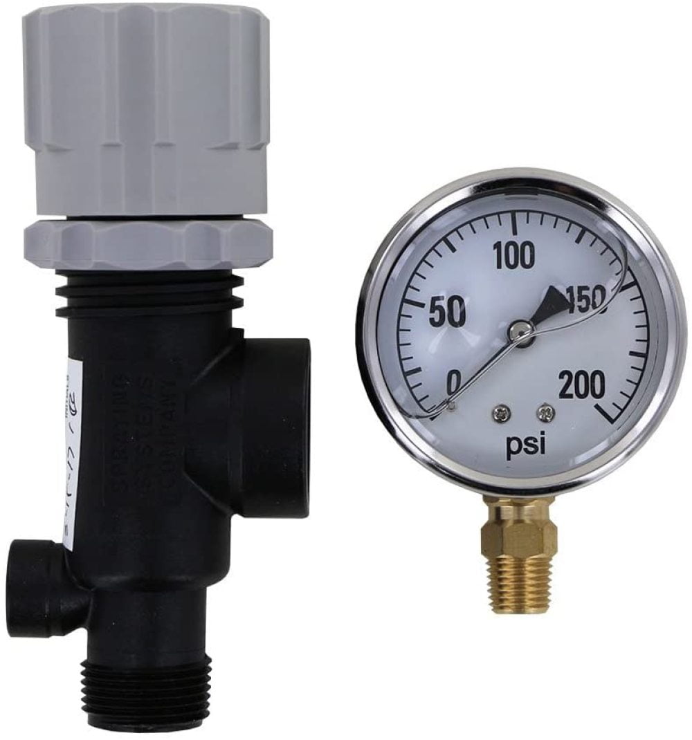 "Onenbary 231203/4PP Pressure Regulator with 200 PSI Pressure Gauge (Bundle, 2 Items