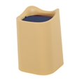 thumbnail image 2 of Bote de basura de escritorio con tapa abatible Control de olores Mini bote de basura moderno multifuncional amarillo, 2 of 10